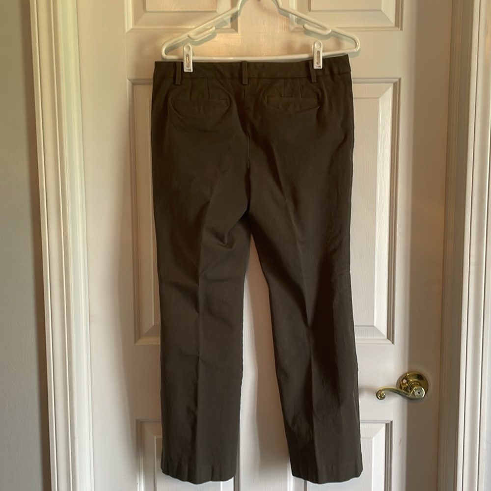 Talbots Army Green Slacks. - Picture 3 of 5